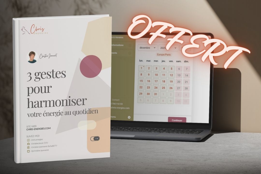 Un guide pour retrouver votre énergie. Un appel offert pour retrouver votre direction.